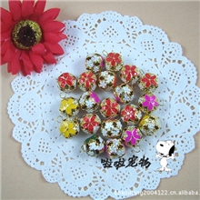 宠物挂件挂饰挂铃优质景泰蓝铃铛16mm狗铃铛吊牌吊坠