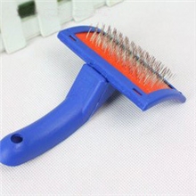 宠物针梳批发狗狗梳子排梳钢丝梳宠物美容梳子大蓝梳