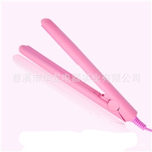 迷你陶瓷釉直发器夹板拉直发电夹板蓬松卷发棒烫发器批发