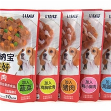 伊纳宝INABA旺好狗鲜妙包牛肉5种口味100g/12包/1盒4盒1箱起批