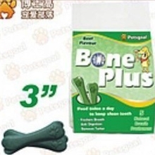 博士高绿茶牛肉烧烤深海鱼牙擦骨洁齿骨袋装3寸10支