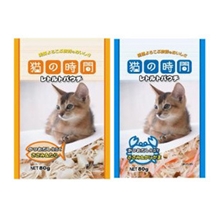 日本Golden金赏猫の时间妙鲜包80克两种口味整箱72包