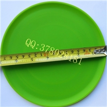 宠物狗夜间训练用品，耐咬环保夜光硅胶飞盘方便夜间寻找抛掷玩具