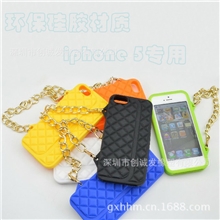 iphone5硅胶套手提包外壳苹果手机保护套iphone保护壳厂家直销