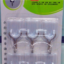 塑料粘钩白色特小号粘钩99266个装承重1KG
