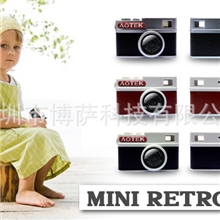 厂家供应A8复古lomo迷你相机数码相机真皮六色可选迷你DV