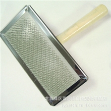 中号13*12cm木柄针梳子猫狗梳子宠物用品宠物狗刷猫狗针梳