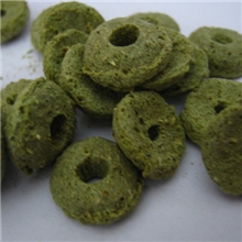 嘎蹦脆草圈膨化草色浅绿色/5.7/斤小宠通用最少一包/10公斤起