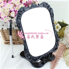 0867安娜苏风格复古镜子立体蝴蝶化妆折叠镜子梳妆美容台镜子