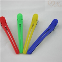 批发美发造型必备分区夹长嘴夹水晶夹鸭嘴夹颜色随机超便宜