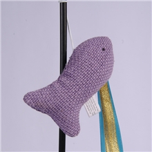 供应批发宠物用品鱼形逗猫杆猫咪玩具猫猫玩具宠物玩具