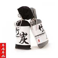 日式竹炭包100克净化空气抽屉除味包除味除潮车用竹炭包