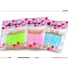 双头眼影棒眼影刷眼妆必备海绵眼影棒10支/包单支价格