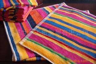 批发供应素色断档缎边面巾浴巾方巾