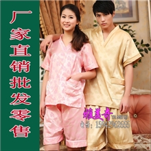 厂家直销汗蒸服桑拿服浴衣浴服足浴服会馆服T301