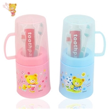 振兴ZG2153时尚塑料牙刷杯/学生漱口杯/洗漱旅行套装/卡通牙刷座