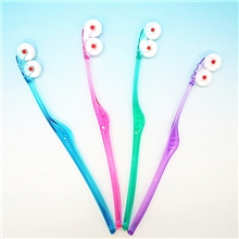 360&deg;滚轮蜻蜓牙刷进口材质健齿护龈孕妇月子专用抗菌防出血