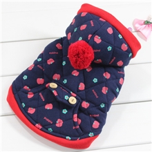 苹果加厚DOG狗衣服新品上市供应冬装棉衣外套864可批发