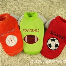 宠物服装/宠物衣服批发宠物衣服/狗狗衣服圆领运动卫衣