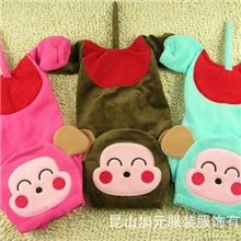 宠物服装/宠物衣服批发狗狗衣服秋冬新款红屁股眯眼猴变身装