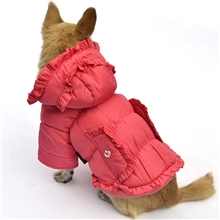 新款褶边宠物狗衣服吉娃娃狗服装批发宠物服装冬装现货批发