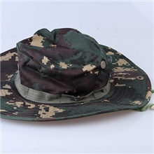 07特战迷彩圆边帽奔尼帽太阳帽钓鱼帽演出帽军训帽子帽子