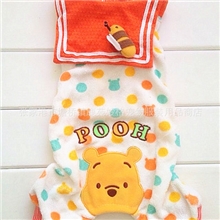 日本宠物衣服狗狗衣服宠物服饰宠物服装维尼熊四腿裤