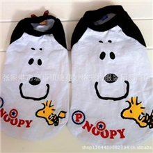 宠物衣服宠物服饰狗狗衣服日本宠物春夏装迪斯尼SNOOPYT恤