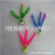 水族造景、仿真水草假水草工艺品心安花艺水草批发