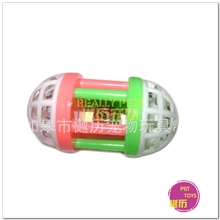 新款宠物玩具批发出口玩具宠物玩具啃咬塑料球逗猫玩具玩具球铃铛