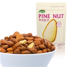 【新农哥】著名坚果休闲零食品牌批发经销代理东北开口松子168g