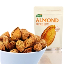 【新农哥】著名坚果干果特产特价批发代理168克巴旦木20包一箱