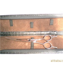 批发供应E75宠物用品宠物弯剪刀宠物美毛剪