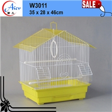 [专业生产]铁丝宠物鸟笼镀金电镀喷塑各种颜色鸟笼