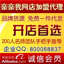 亲亲我开网店网店代理怎么开网店好代理加盟