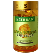 【NITREAS/乃琦斯】深海鱼油软胶囊100粒【原装进口】