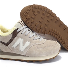 2013冬款纽拜伦跑步鞋574男鞋NB加毛休闲运动鞋复古保暖情侣潮