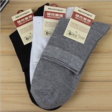 袜子批发全棉夏季薄棉男袜夏天袜纯色男袜