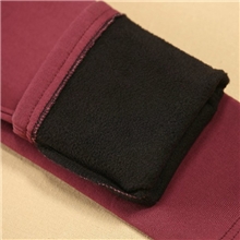 义乌韩国版时尚秋冬季新款加绒加厚高腰打底裤糖果色铅笔裤子批发