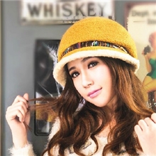 2013莹彩女孩210127秋冬新款厂家直销女士帽子时装帽加厚帽子