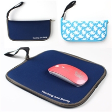 工厂批发多功能防水收纳袋鼠标垫包+电源数码收纳整理包鼠标垫
