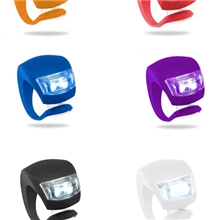 自行车灯青蛙灯甲虫灯自行车硅胶灯警示灯LEDled批发