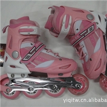 儿童轮滑鞋批发溜冰鞋成人溜冰鞋单闪旱冰鞋