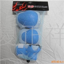 批发轮滑护具儿童溜冰滑冰护膝护肘护手组合运动护具