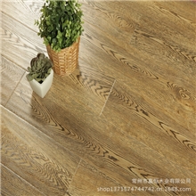 厂商嘉恒直销美洲橡木仿古系列高密度环保基材强化复合木地板