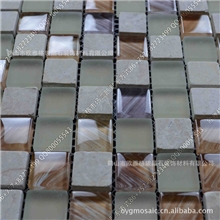 厂家大量供应优质水晶玻璃马赛克石材马赛克2SK013