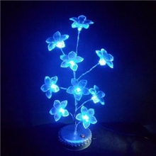 【店庆让利促销】【LBH】爆款蓝色百合火树银花迷你景观灯