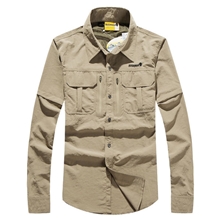 批发正品bushman百事门专柜户外快干衣男速干衣短袖两截穿透气