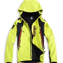 批发订做三层压胶/防风/防水保暖/两件套男士冲锋衣