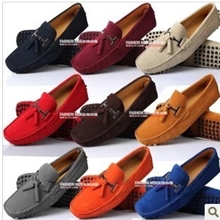 专柜正品豆豆鞋潮流时尚英伦透气男式真皮超软休闲男鞋豆豆鞋男
